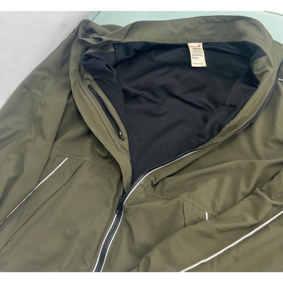 Marines New Balance Windbreaker Running  Jacket Mens M Full Zip Nylon USA Made - Picture 6 of 7